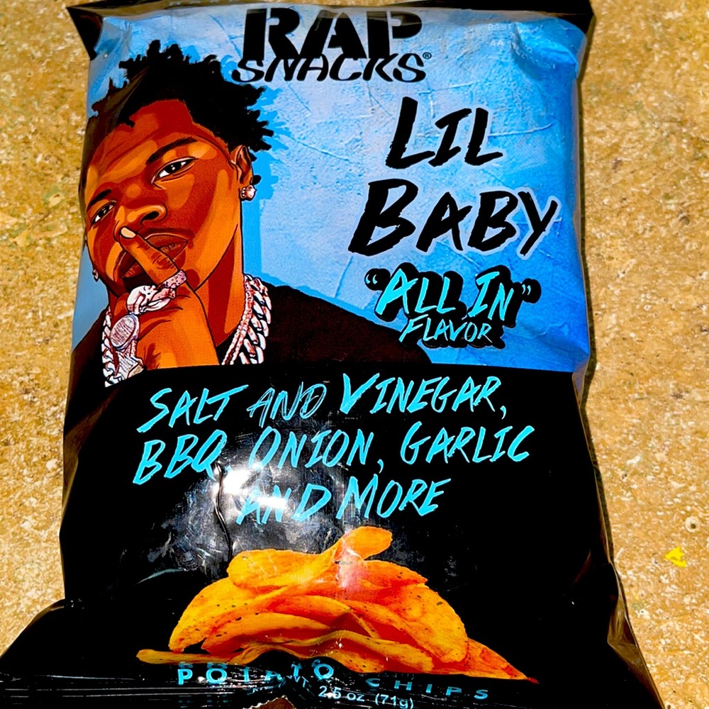Lil Baby All In Flavor potato chips l